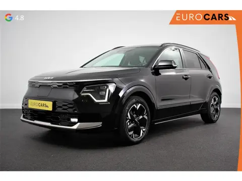Kia Niro EV DynamicPlusLine 64.8 kWh SOH 100% Navigatie Half Leder Schuif-kantel dak Elektrische bed