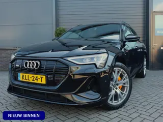 Audi e-tron e-tron 55 quattro advanced Pro Line Plus 95 kWh | Pano | Trekhaak | ACC | Leer