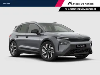 Škoda Elroq 85 Sportline Graphite Grey | Trekhaak wegklapbaar | 3.000,- inruilbonus!!
