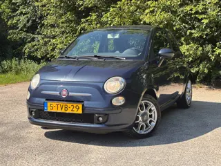 Fiat 500 1.2 Naked | " 186.000 " KM + Half leder Nu € 3.750,- !!!