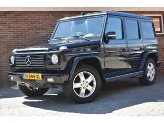 Mercedes-Benz G-klasse 500 St.Wagon '04 Leder Cruise Kantel schuif dak Clima Navi Cruise Inruil moge
