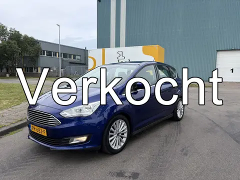 Ford C-MAX 1.0i Eco-Boost Titanium 6-Bak 126 PK. Prachtige auto met slechts 74.000 KM !!! Eerste eig
