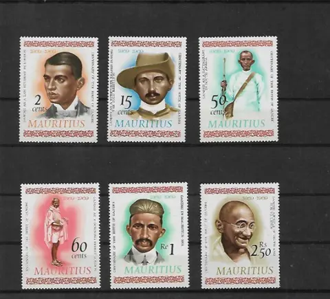 Mauritius Michel nr. 349-54 Postfris