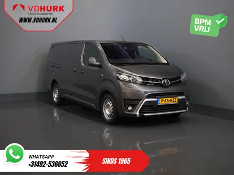 Toyota ProAce Worker 2.0 Aut. L3 Adapt.Cruise/ 2x Schuifdeur/ Standkachel/ Stoelverw./ Keyless/ Navi