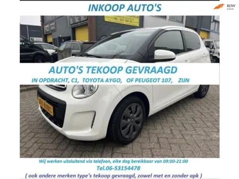 Citroen C1 1.0 VTi Feel ( TEKOOP GEVRAAGD AUTO'S )