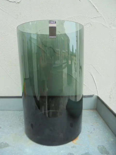 VAAS CILINDER BLACK 40,5 X DIA 25 CM NIEUW