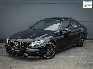 Mercedes-Benz C-klasse C63 S AMG, Pano,Kuip,keramisch,Carbon,Dealer onderhouden, 360 camera, Lane As