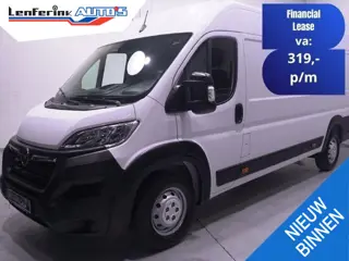 Opel Movano 2.2 D 140 pk L4H2 Airco, Cruise Control Laadruimte Pakket, Lane Assist, Slechts 26 dkm, 