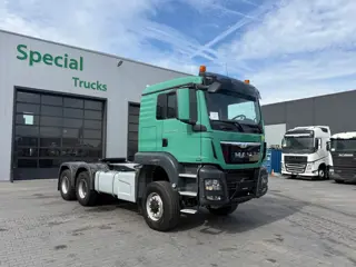 MAN TGS 33.480 6X6 / Euro 6 / Pto / Blad geveerd / Naaf reductie