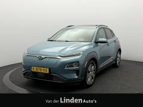 Hyundai KONA EV Limited 64 kWh 3- Fase SOH 95,6% | Warmtepomp | Elektrisch Schuif/Kanteldak | Camera