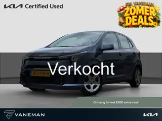 Kia Picanto 1.0 DPI DynamicLine Automaat Navi | Camera | Cruise | PDC | Android Auto / Apple Carplay
