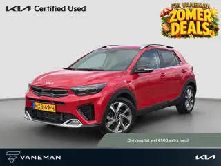Kia Stonic 1.0 T-GDi MHEV GT-Line Automaat Cruise | Start/Stop | Half-leder | Stoel- en Stuurverwarm