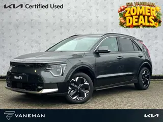 Kia Niro EV Edition Advanced 64.8 kWh Automaat | Stoel & Stuurverwarming | Leder | Kanteldak | Camer