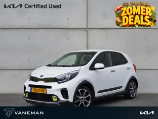 Kia Picanto 1.2 CVVT X-Line | Stoelverwarming | LED | Leder | Clima | Navi | Camera |