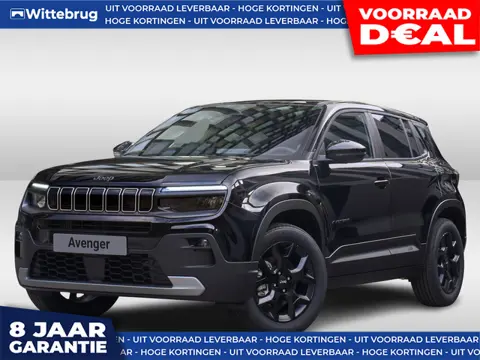 Jeep Avenger 1.2 e-Hybrid Black Edition DIRECT RIJDEN - RIJKLAAR - PANORAMADAK - 8 JAAR GARANTIE