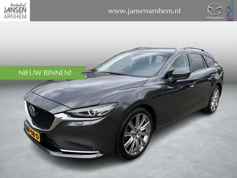 Mazda 6 Sportbreak 2.0 SkyActiv-G 165 Luxury , Automaat, Leder, Adap.Cruise, 360 Camera, Navi, Carpl
