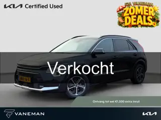Kia Niro 1.6 GDi PHEV DynamicPlusLine | Leder | Stoel- en Stuurverwarming | Adapt. Cruise | Schuif/K