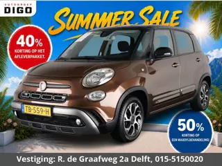 Fiat 500 L 0.9 TwinAir Cross Bicolore | Pack Smart | Traction + | Navigatie | Climate Control |