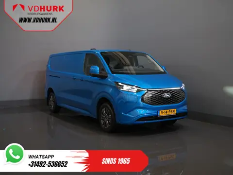 Ford E-Transit Custom 218 pk 330 km WLTP L2 Limited B&O/ Adapt.Cruise/ Elek.Trekhaak/ Standkachel/ S