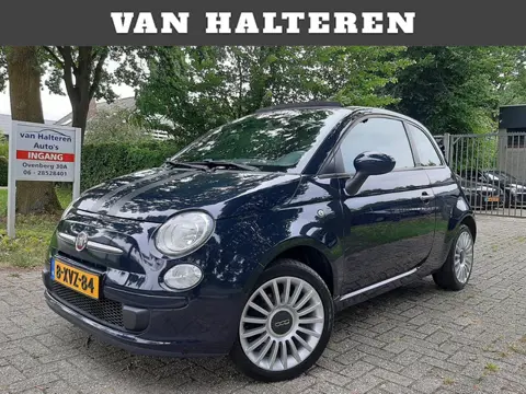 Fiat 500 C Turbo Cabrio Airco Leder Nieuwe APK Apple Carplay