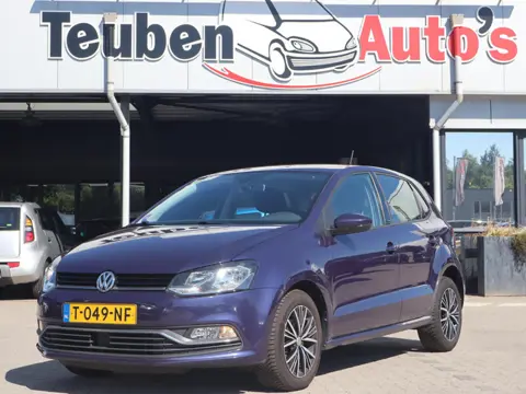 Volkswagen Polo 1.2 TSI Highline | Executive plus pakket | Cruise control adaptief | Navigatie | blu