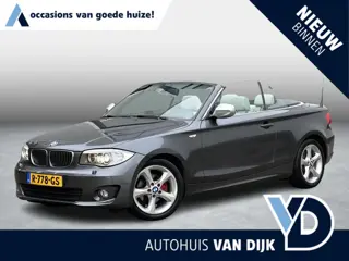 BMW 1-serie Cabrio 118i High Executive | Voll.Historie/Leder/Navi/Stoelverw./Xenon/Cruise Control/17