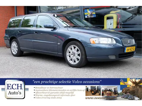 Volvo V70 2.4 140 pk Aut. Edition II, Volvo-dealer onderhouden, Trekhaak