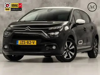 Citroën C3 1.2 PureTech Shine Automaat (APPLE CARPLAY, GROOT NAVI, CAMERA, LEDER, STOELVERWARMING, S