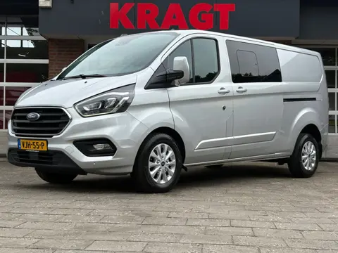 Ford Transit Custom 300 2.0 TDCI L2H1 Limited DC|170PK|DUBBELCABINE|adaptieve.cruise|airco|achteruit