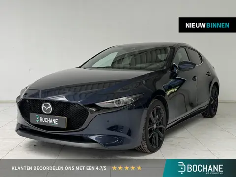 Mazda 3 2.0 e-SkyActiv-X M Hybrid 180 Luxury | BOSE-Audio | Camera | Leder | Navigatie | Stoelverwar