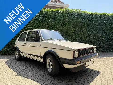 Volkswagen Golf 1.6 GTI Mk1 Origineel NL auto - Alpine White (L90E)