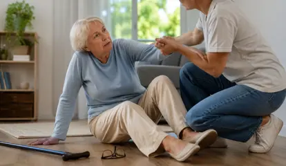 Ergotherapie bij valangst na een valpartij