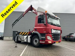 DAF CF 400 FT / HMF 1820 Crane - Remote Controle / Tacho V2 / APK TUV 09-26