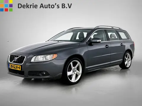 Volvo V70 2.4 D5 Automaat 185PK Summum / Trekhaak / Cruise-ctr. / Leder comfort / Navigatie / Airco-