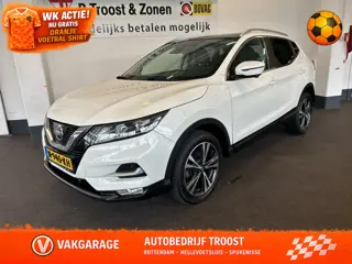Nissan QASHQAI 1.2 N-Connecta | Panoramadak | Keyless | 360 Camera | Lane assist | Half-Lederen bekl