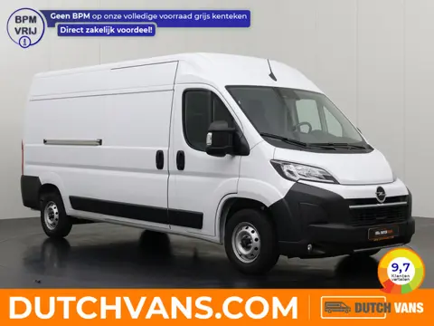 Opel Movano 140PK L3H2 | Fabrieksgarantie | Airco | Cruise | Camera | Betimmering | 3-Zits