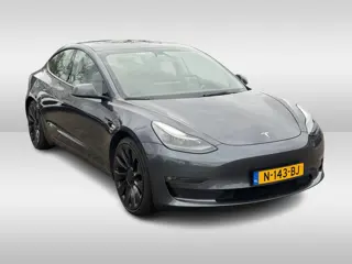 Tesla Model 3 Performance AWD 75 kWh / Autopilot / Panoramadak / Camera / Leder / 20'' / Leder / Pre