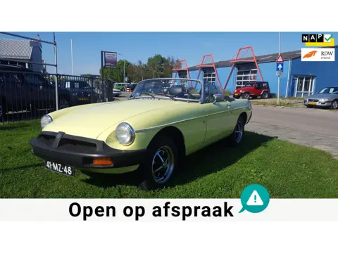 MG B type 1.8 Roadster 83252 km NL geleverde auto in excellent mooie staat, Nieuwe APK Bij levering