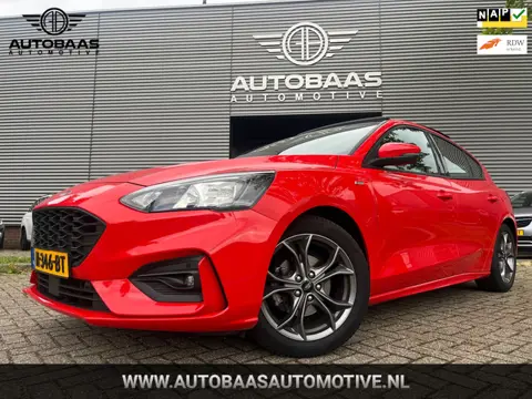 Ford Focus 1.0 Hybrid ST Line NLAUTO+1EIG+PANORAMADAK+LED+NAVI+CLIMATE CONTROL+PARKEERSENSOREN+INCL 