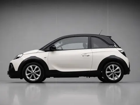 Opel ADAM 1.0 Turbo Rocks Sport Cabrio (SCHUIFDAK,AIRCO,CRUISE,BLACK/WHITE EDITION,GETINT,LED,SPORTS
