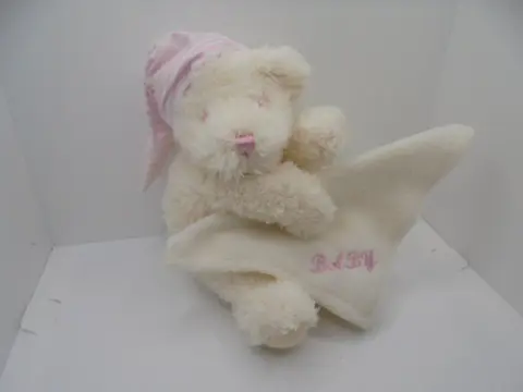 PLUCHE KNUFFEL BEER BABY ROZE Appletree NIEUW