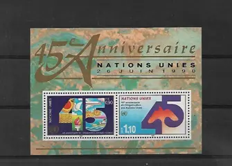 UNO-Geneve Michel nr. Blok 6 Postfris