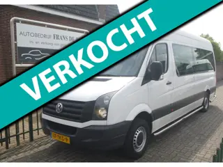 Volkswagen Crafter 35 2.0 TDI L3H2 BM AIRCO 9 PERSOONS ROLSTOEL NIEUWE APK € 7750 EX BTW