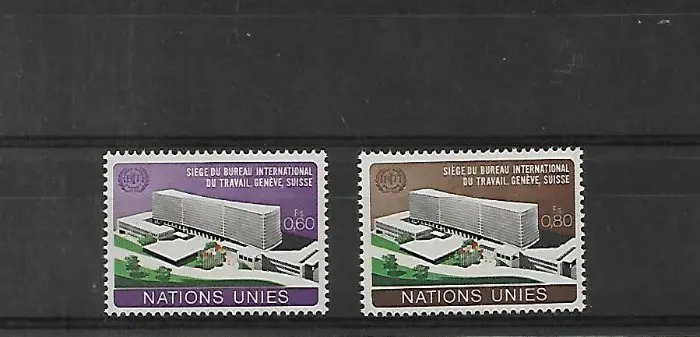 UNO-Geneve Michel nr. 37-38 Postfris