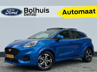 Ford Puma EcoBoost 125 pk Hybrid ST-Line | Trekhaak | Winter Pack | Adapt. Cruise | Pano | Full LED 