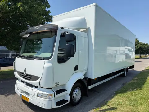 Renault Midlum 220 12 ML + EURO 5 + 3000 KG LIFT + BIG BOX + NL TRUCK