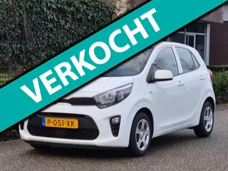 Kia Picanto Automaat Navigatie Wit NAP NL Rijklaar BTW Auto 1.0 DPi ComfortLine