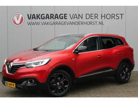 Renault Kadjar 1.2-130pk TCe Extase. Mooie ruime en luxe hoogzitter ! Trekgewicht 1.500kg ! Lederen 