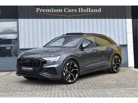 Audi Q8 55 TFSI Quattro 340 Pk S-Line Black Ed Pano Leder HUD Matrix LED 23 Inch