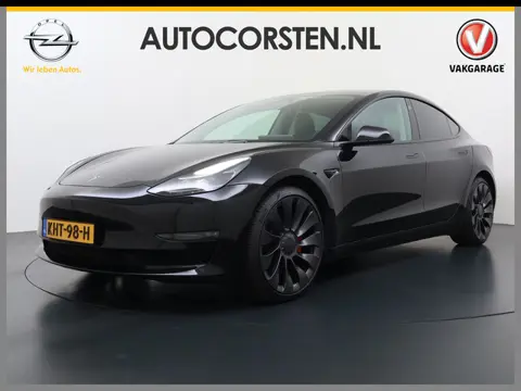 Tesla Model 3 Performance AWD 513PK Facelift Warmtepomp Lmv 20" Panoramadak Adap.Cruise Elek.Verwarm